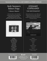 Stewart Copeland Sellsheet Music, Advert