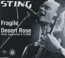 Sting: Fragile/Desert Rose Brazil CD single