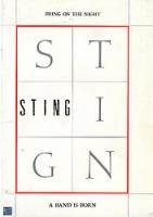 Sting Tour Book