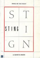 Sting Japan Tour Book
