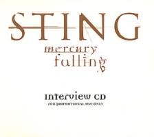 Sting: Mercury Falling Interview CD Britain 12-inch