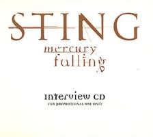 Sting: Mercury Falling Interview CD Britain 12-inch