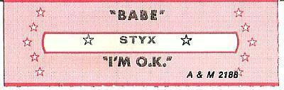 Styx Jukebox Strip