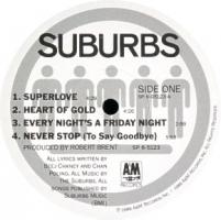 Suburbs self-titled US vinyl album