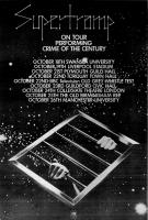 Supertramp: Crime Of the Century Britain ad
