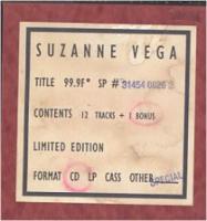 Suzanne Vega: 99.9F US CD album