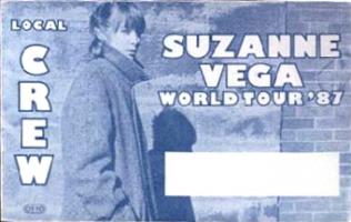Suzanne Vega Backstage