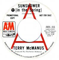 Terry McManus: Sunshower In the Spring Canada 7-inch