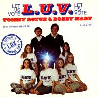 Tommy Boyce & Bobby Hart: L.U.V. (Let Us Vote) US 7-inch