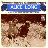 Tommy Boyce & Bobby Hart: Alice Long/P.O. Box 9847 US 7-inch sleeve