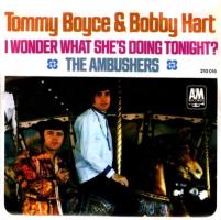 Tommy Boyce & Bobby Hart: I Wonder What She's Doing Tonite? Germany 7-inch