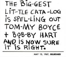 Tommy Boyce & Bobby Hart Advert