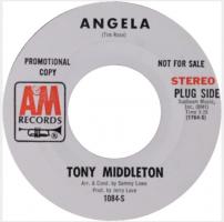 Tony Middleton: Angela US promo 7-inch