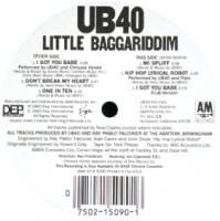 UB40 Custom Label