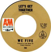 We Five: Let's Get Together US 7-inch