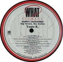 Tonio K.: Romeo Unchained US vinyl album