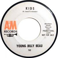 Young Billy Beau: Just Because We're KidsUS Promo 7-inch
