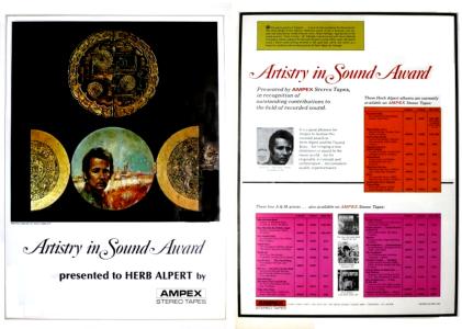 Herb Alpert: Artistry In Sound Ampex Award