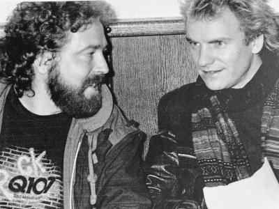 Sting: Brimstone & Treacle promotion at Q107 with J. P. Guilbert
