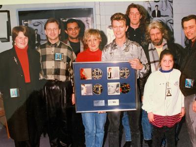 David Bowie: Sound and Vision Box platinum award in Canada
