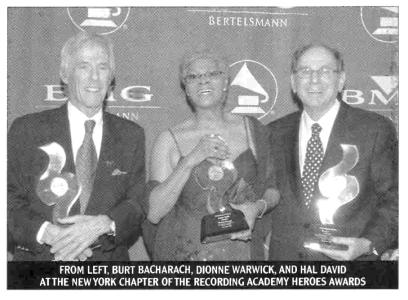 Burt Bacharach, Dionne Warwick, Hal David 2002