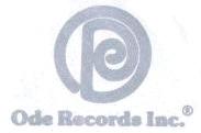 Ode Records logo